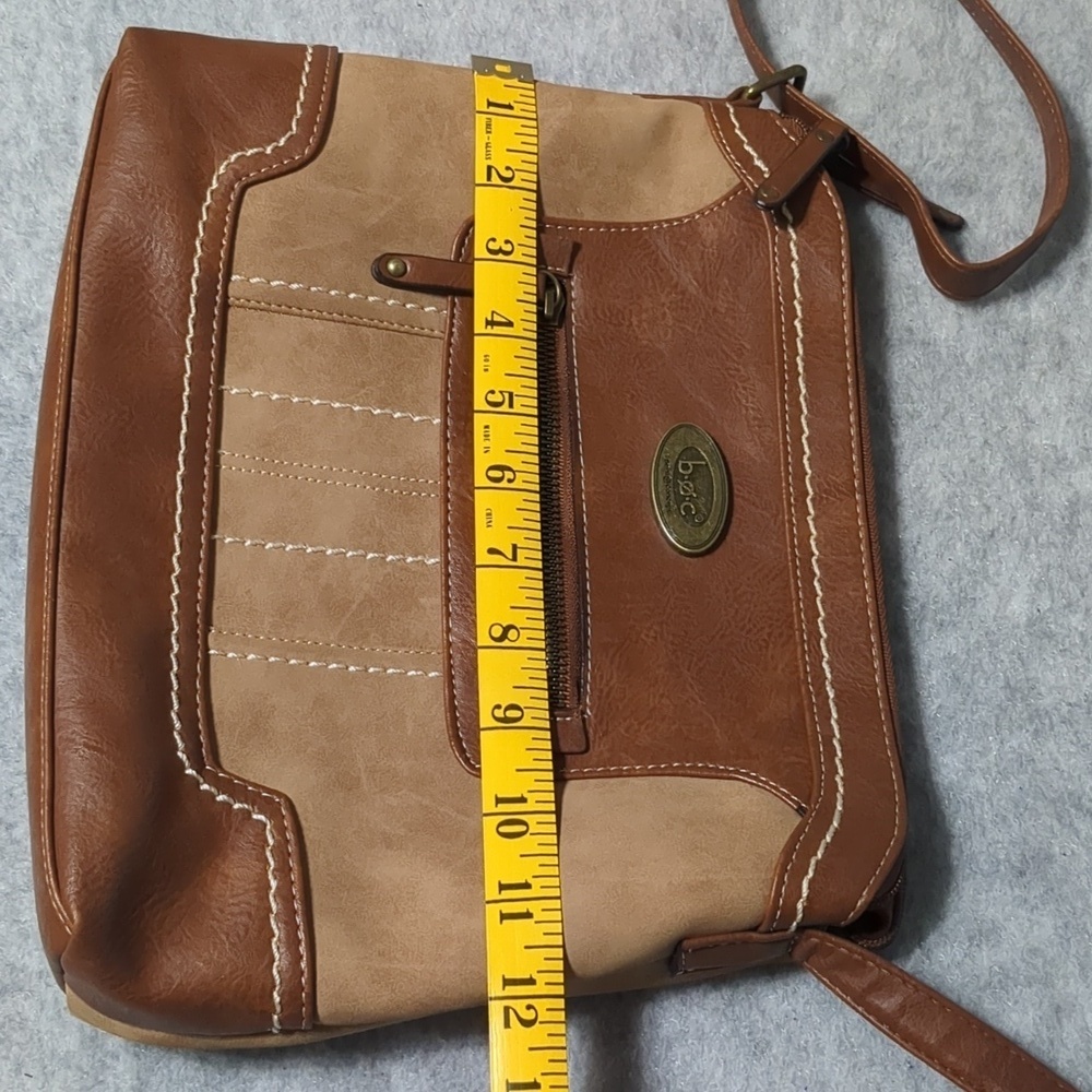 BOC Born Concept Vegan Leather Brown Crossbody bag - Picture 6 of 13